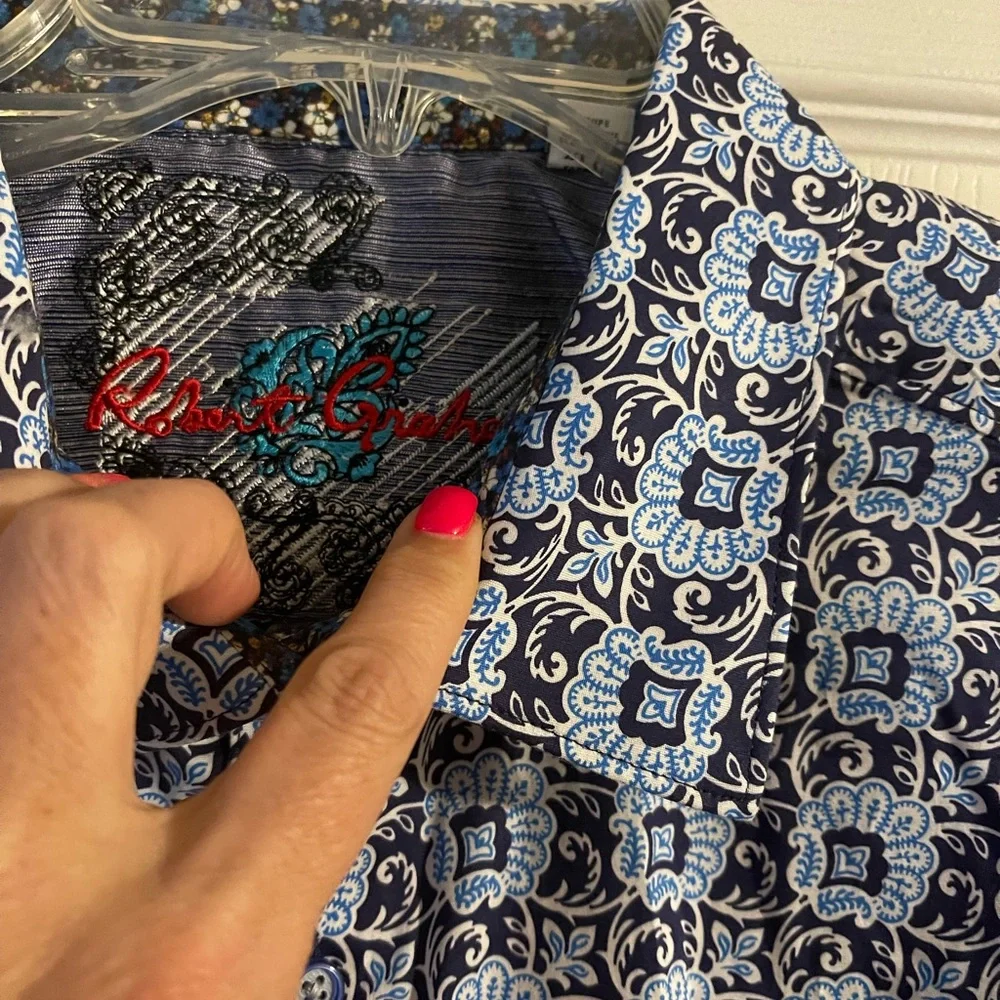 Robert Graham NWT Jolyville Mens Shirt - Picture 3 of 8